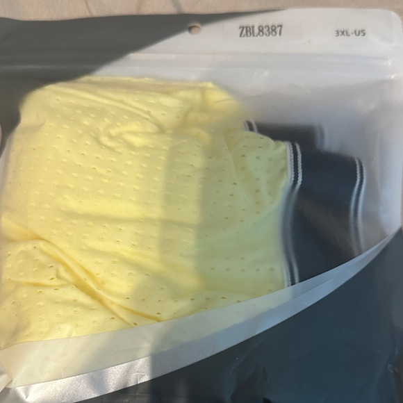 Zonbailon Yellow Mesh Boxers - Picture 5 of 6